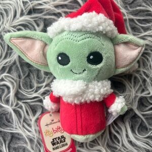NWT Hallmark Season's Greetings Santa Grogu Baby Yoda Itty Bitty.